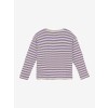 Paars gestreepte t-shirt - T-shirt longsleeve stripe daybreak 